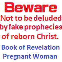 Vision of Pregnant Woman & New born Son: Book of Revelation, chapter 12.